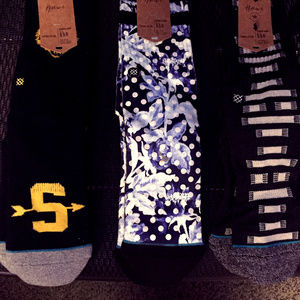 THREE PAIR OF STANCE SOCKS